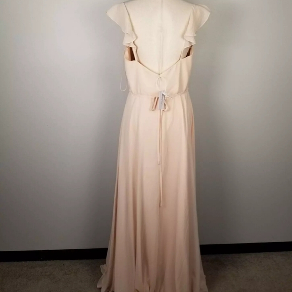 NWT Marchessa Notte Bridesmaid Gown Pink Blush Sz 12 - Picture 7 of 7